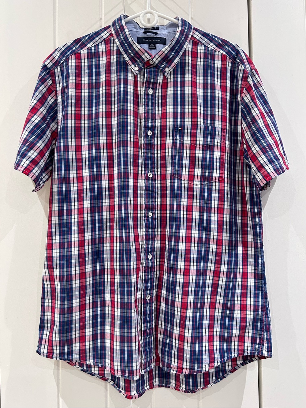 Tommy Hilfiger ‘Custom Fit’ plaid shirt
